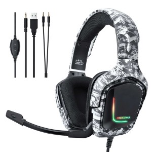 هدست گیمینگ با سیم اونیکوما مدل K20 RGB